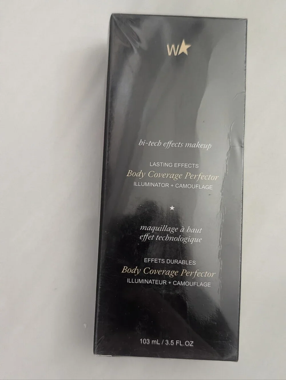 New Westmore Beauty Body Coverage Perfector 3W Golden Radiance 7 oz Waterproof